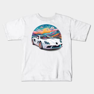 Mercedes SLR McLaren painting art Kids T-Shirt